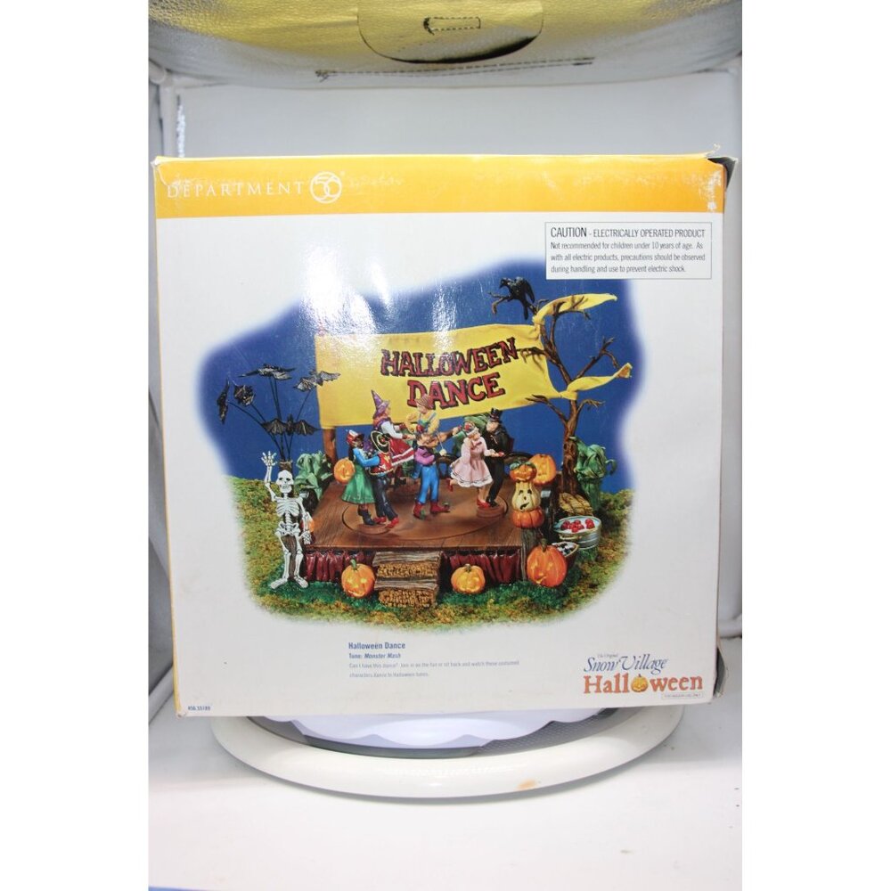 Dept 56 Halloween Village - Halloween Dance - Animated